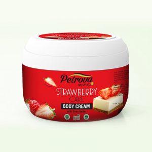 crema de corp strawberry cake petrova naturals